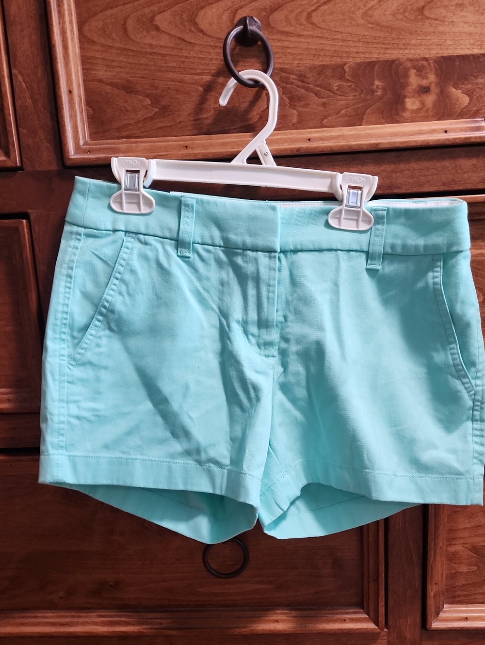 J. Crew Mint Green Bermuda Shorts with Front Pockets NWT